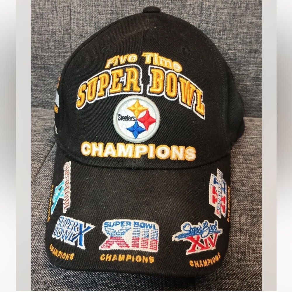 It’s a Super Bowl Steelers hat